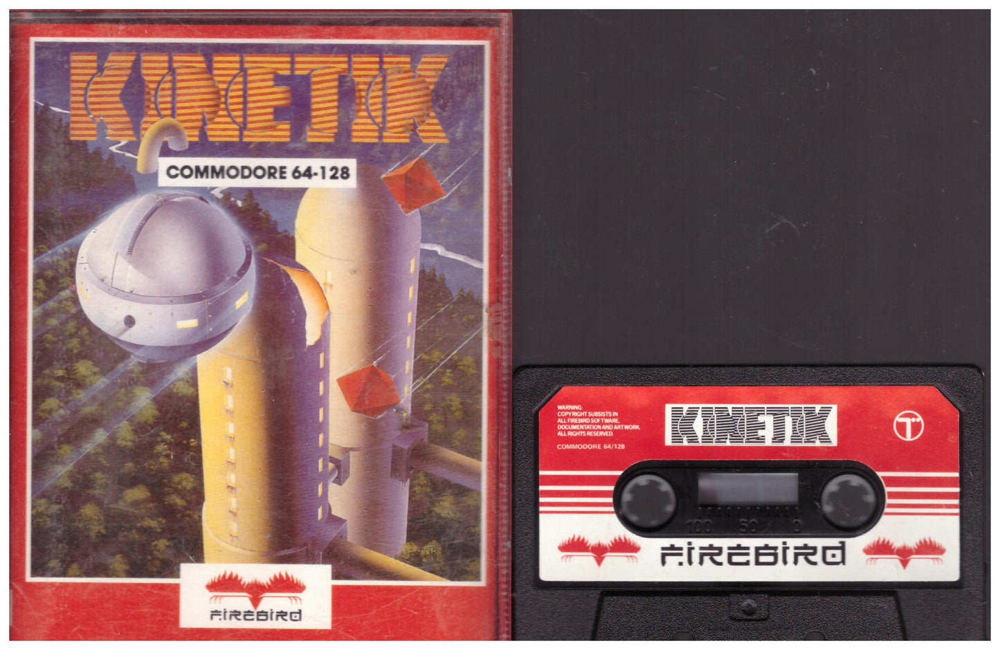 Kinetik for Commodore 64 from Firebird