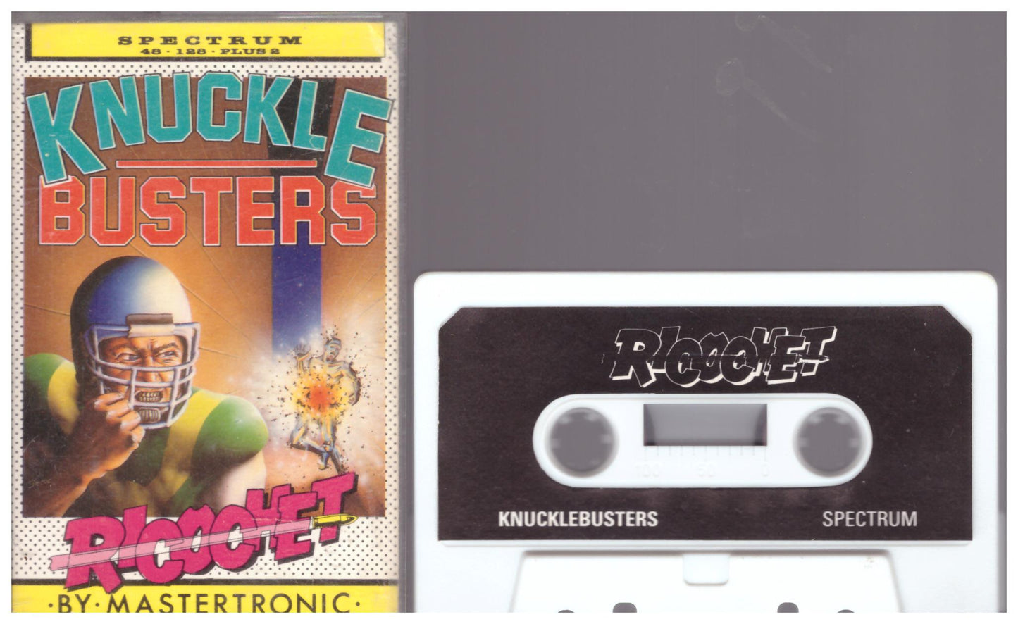 Knuckle Busters for ZX Spectrum from Mastertronic (RS 015)