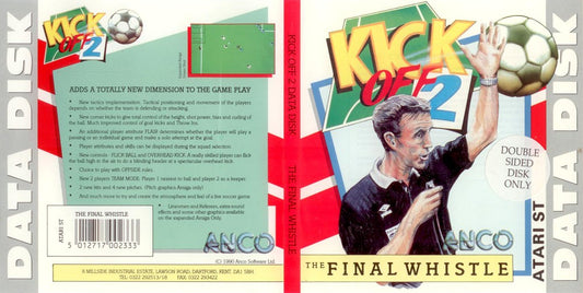 Kick Off 2: The Final Whistle for Atari ST from Anco