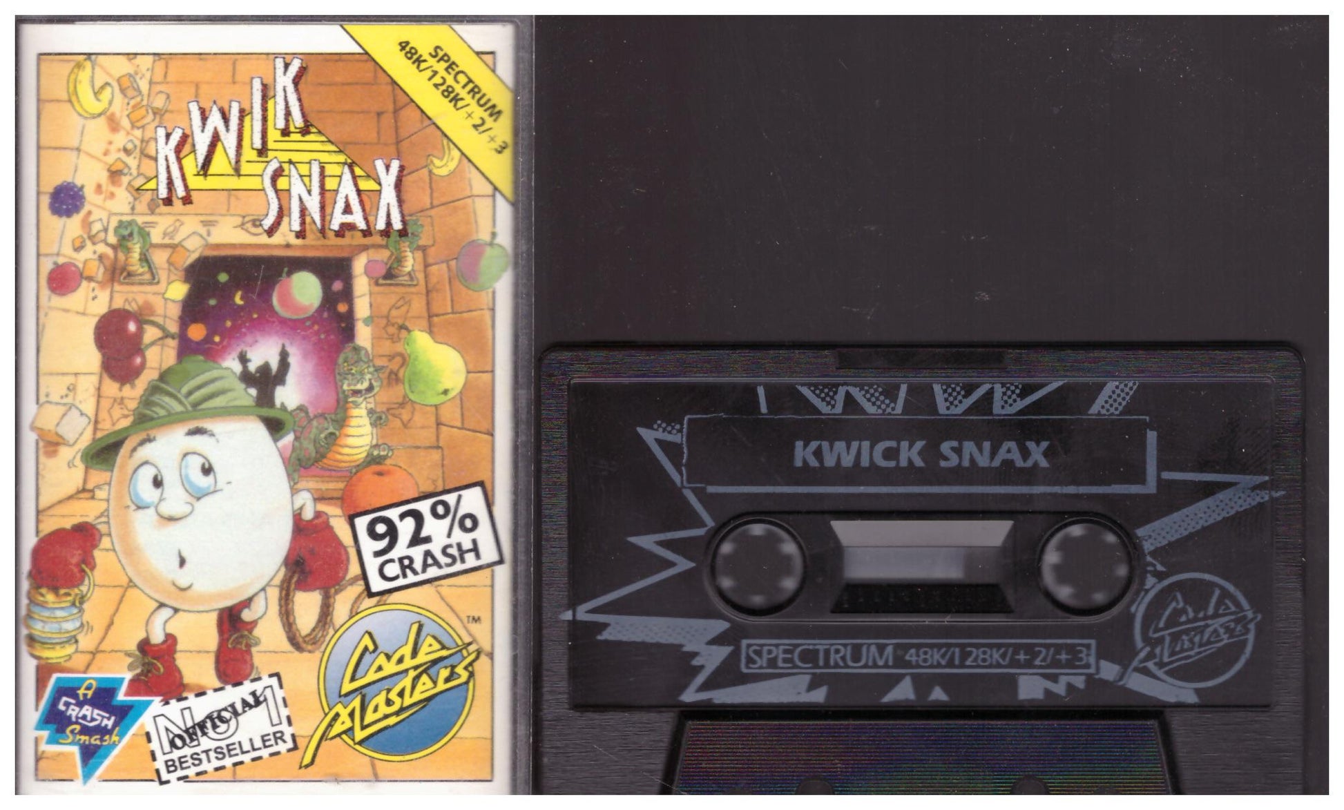 Kwik Snax for ZX Spectrum from Codemasters (2368)