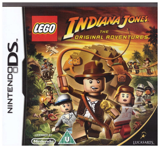 Lego Indiana Jones: The Original Adventure for Nintendo DS/NDS from Traveller's Tales/LucasArts (NTR-YLJP-UKV)