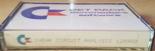 Linear Circuit Analysis for Commodore PET from Commodore Software (120980)