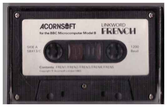 Linkword French Tape Only for BBC Micro from AcornSoft