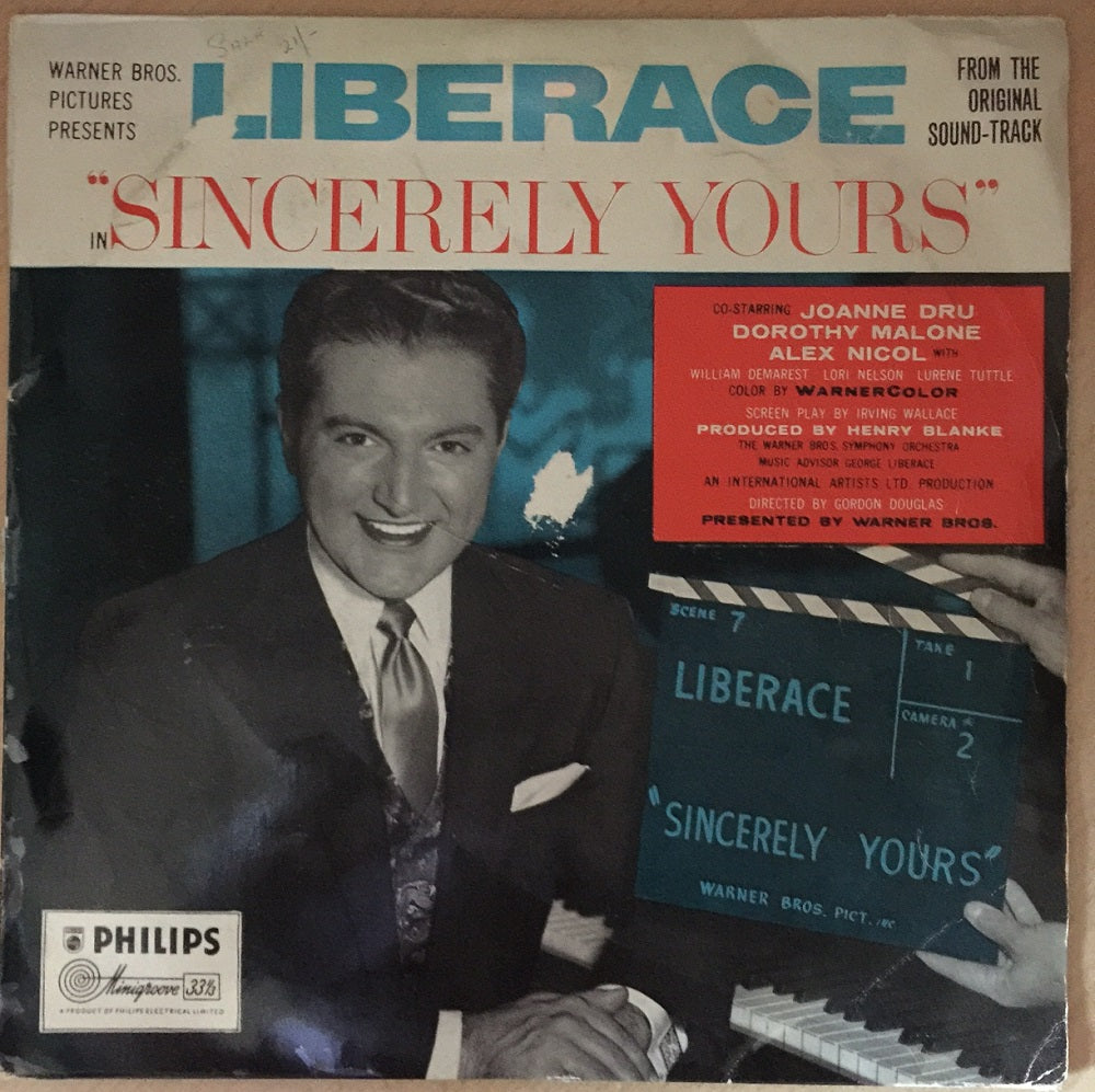 Liberace In Sincerely Yours from Philips (BBL 7063)