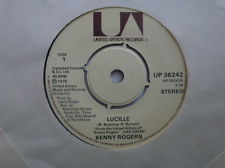 7" 45RPM Lucille/Till I Get It Right by Kenny Rogers from United Artists