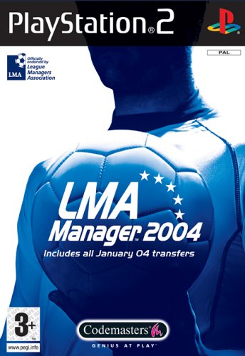 LMA Manager 2004 PAL for Playstation 2 by CodeMasters