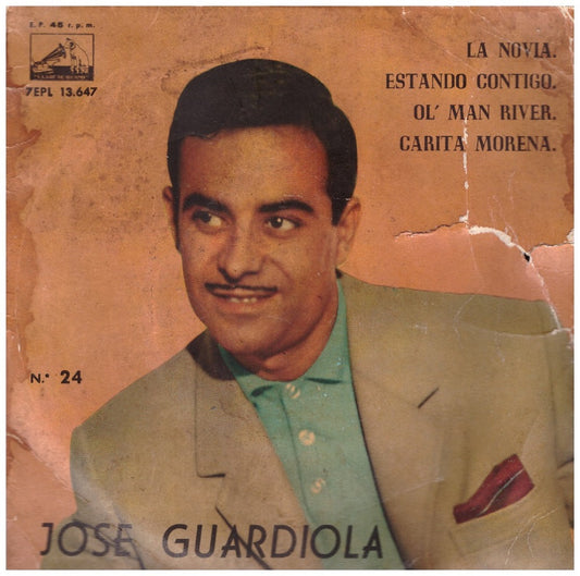 7" 45RPM Jose Guardiola No. 24 EP from La Voz De Su Amo (7EPL 13.647)