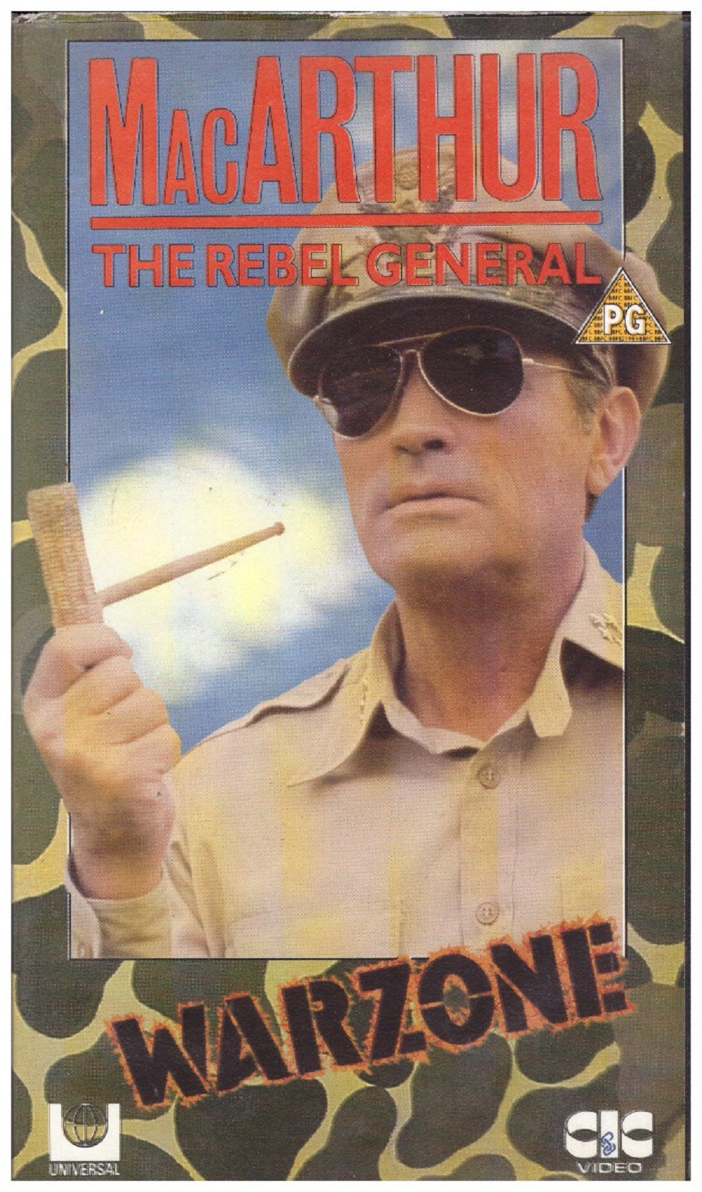 MacArthur: The Rebel General VHS from CIC Video (VHR 1066)