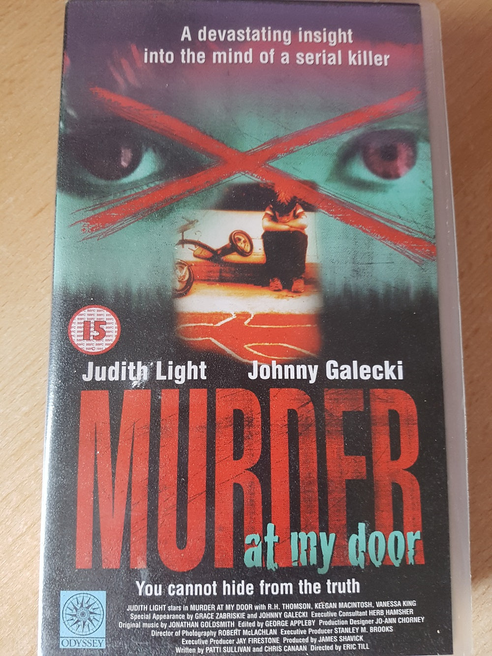 Murder At My Door VHS from Odyssey (ODY 528)