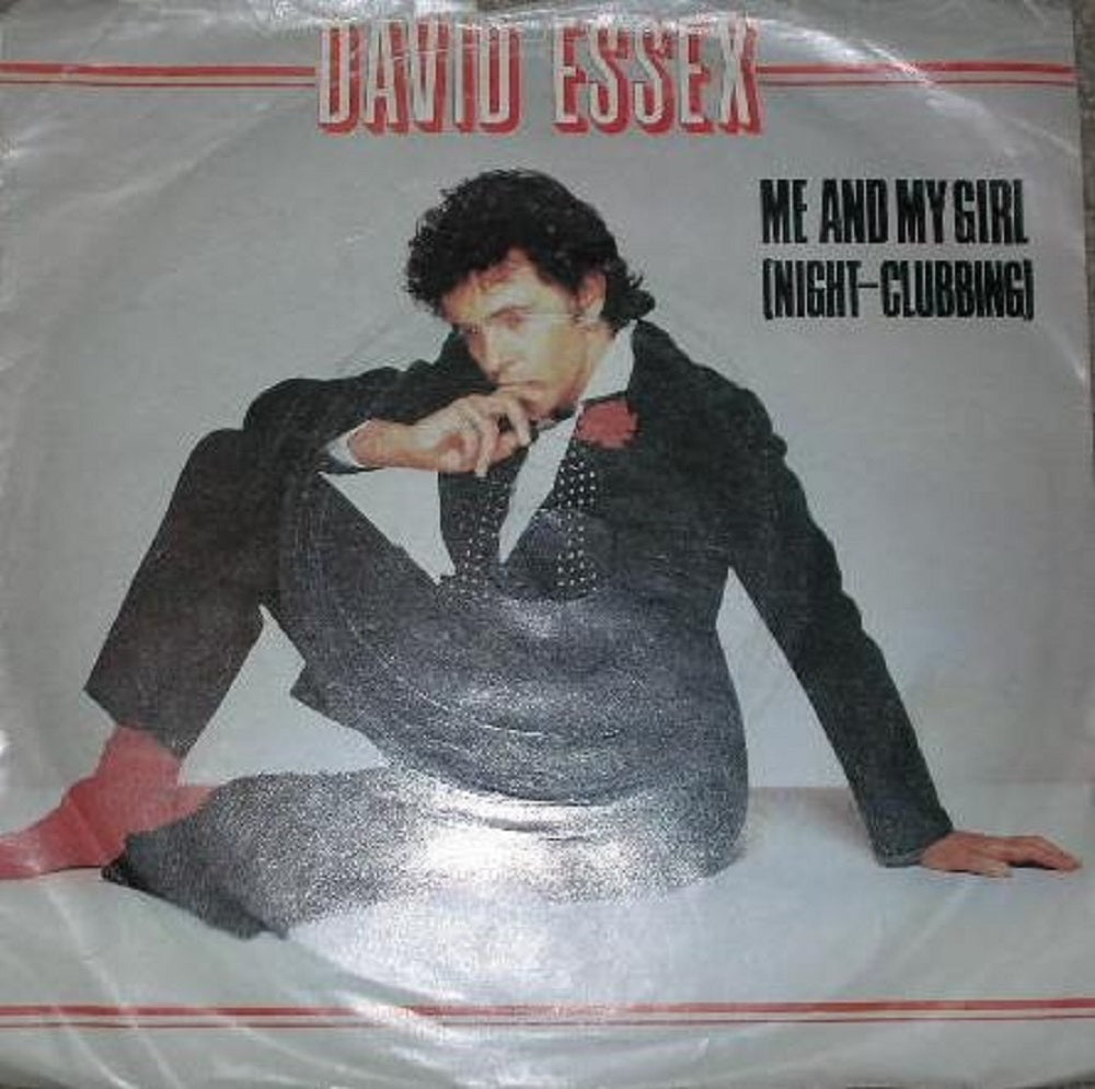 David Essex 7-inch vinyl, Me And My Girl Night-Clubbing vinyl single, vintage Mercury Records 45RPM, David Essex 1980s vinyl single