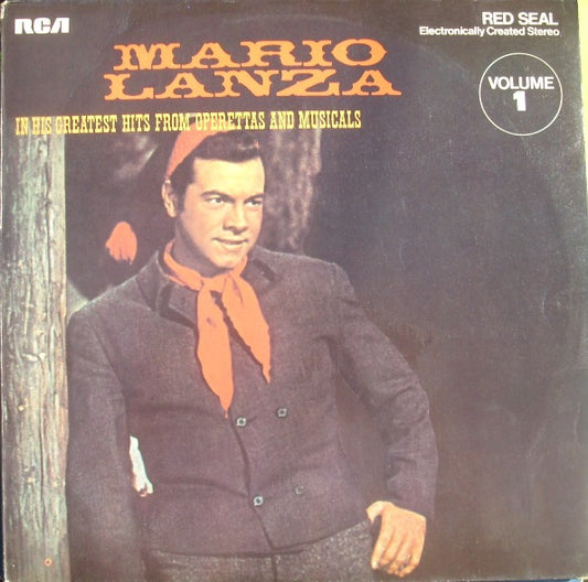 Mario Lanza In His Greatest Hits From Operettas And Musicals Vol 1 from RCA