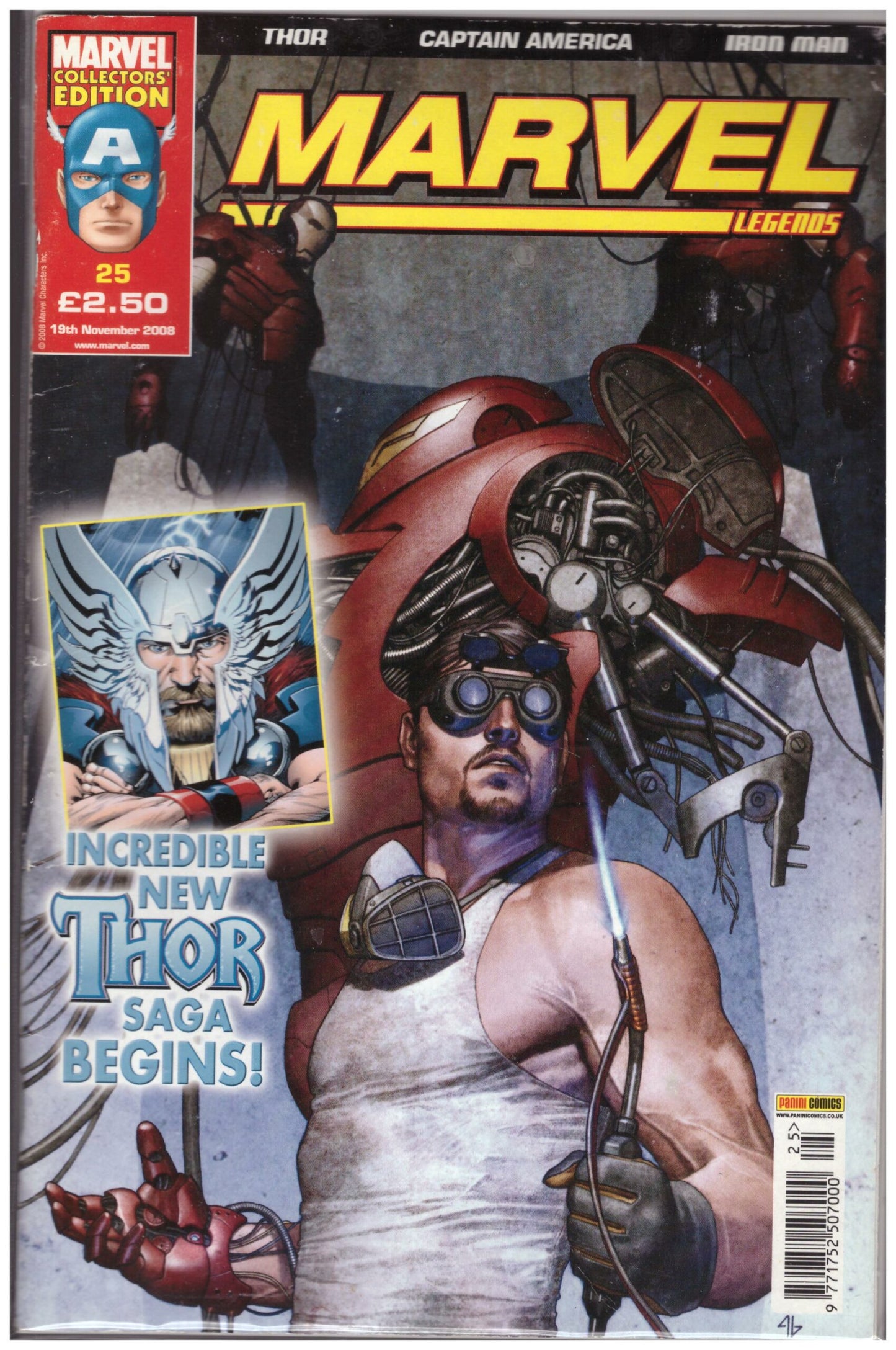 Marvel Legends #25 Nov 08 from Marvel/Panini Comics UK