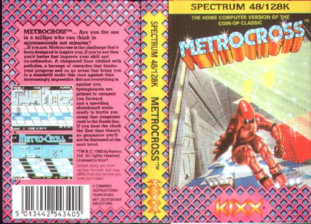 Metrocross for Spectrum by Kixx