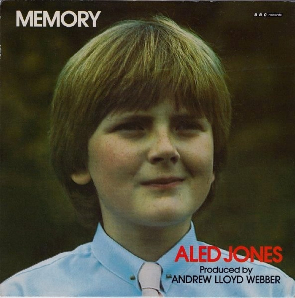 7" 45RPM Memory/Yesterday by Aled Jones from BBC Records