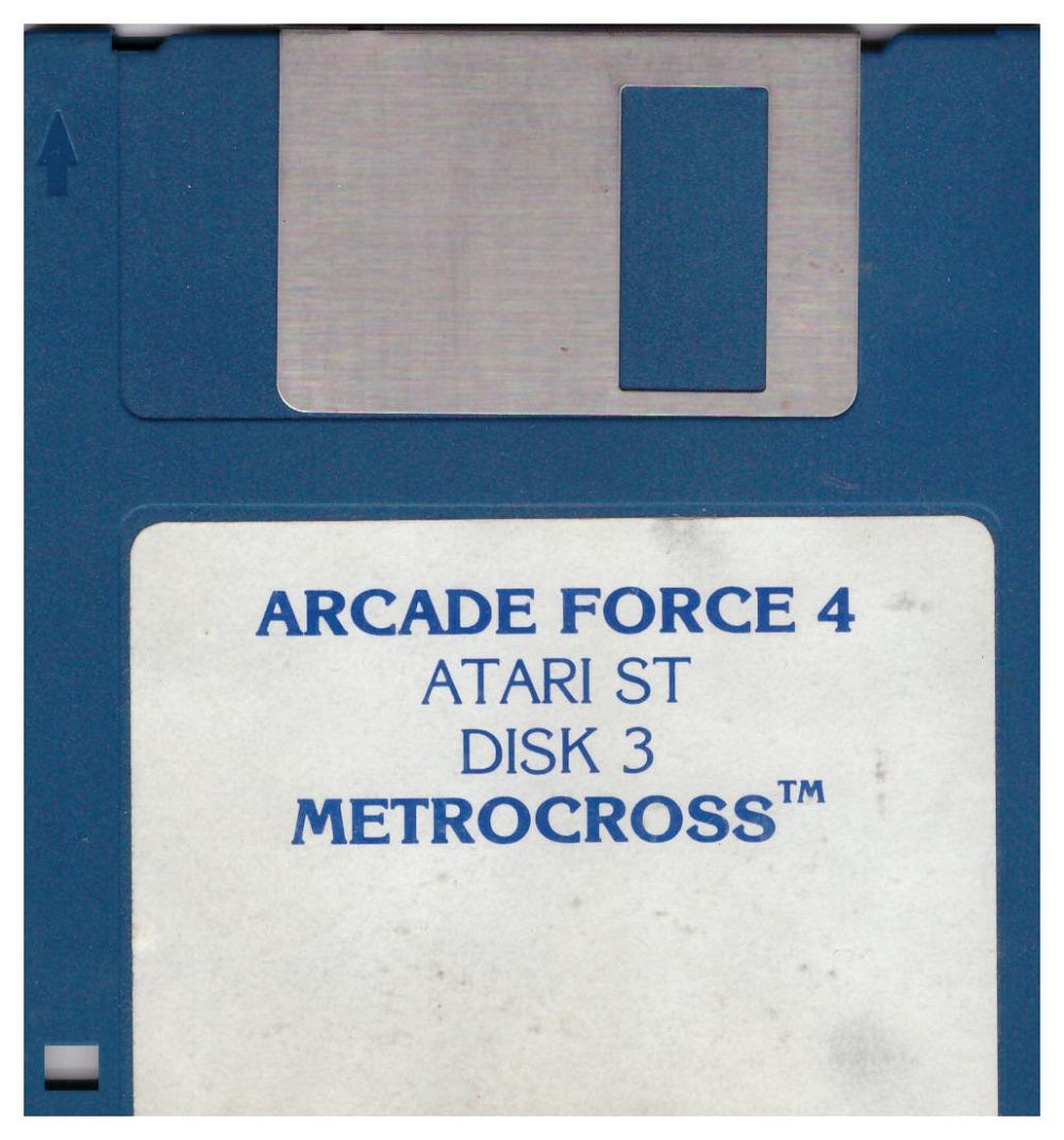 Metrocross Disk Only for Atari ST/STE from U.S. Gold