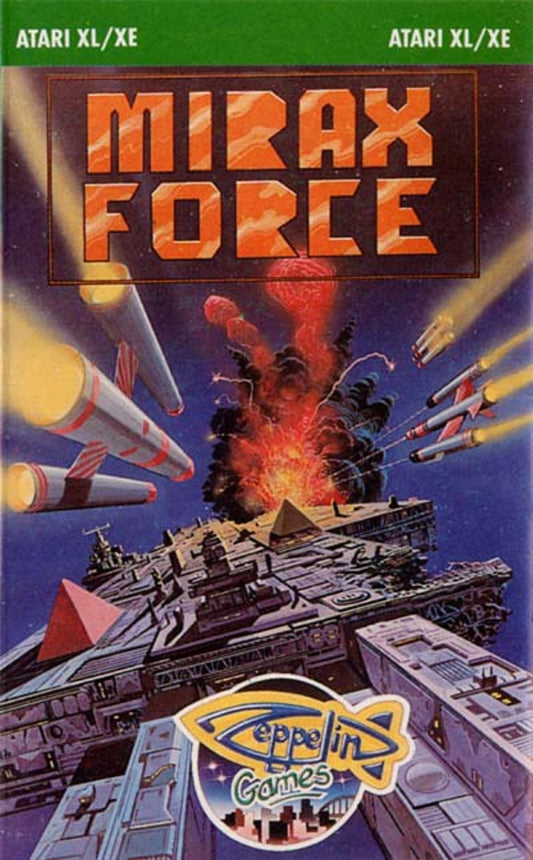 Mirax Force for Atari 8-Bit Computers from Zeppelin Games (F071)