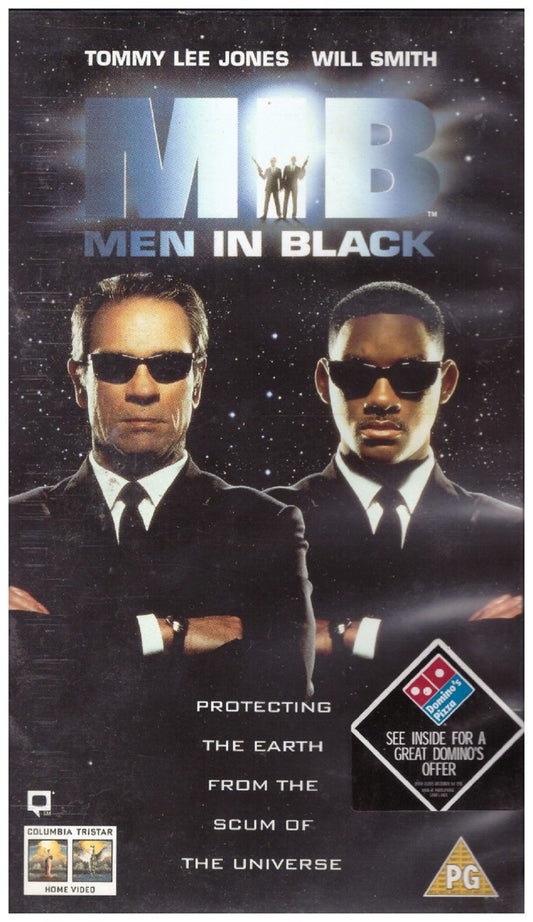 Men In Black VHS from Columbia Tristar Home Video (CVR 74510)