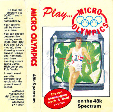 Micro Olympics for ZX Spectrum from Database Publications