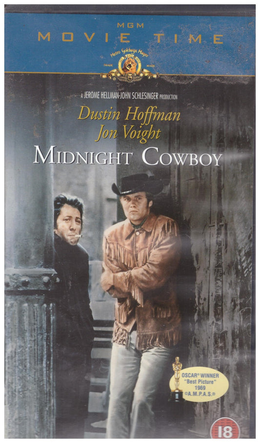 Midnight Cowboy VHS from MGM Home Entertainment (15858S)