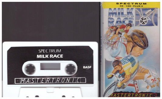 Milk Race for ZX Spectrum by Mastertronic on Tape