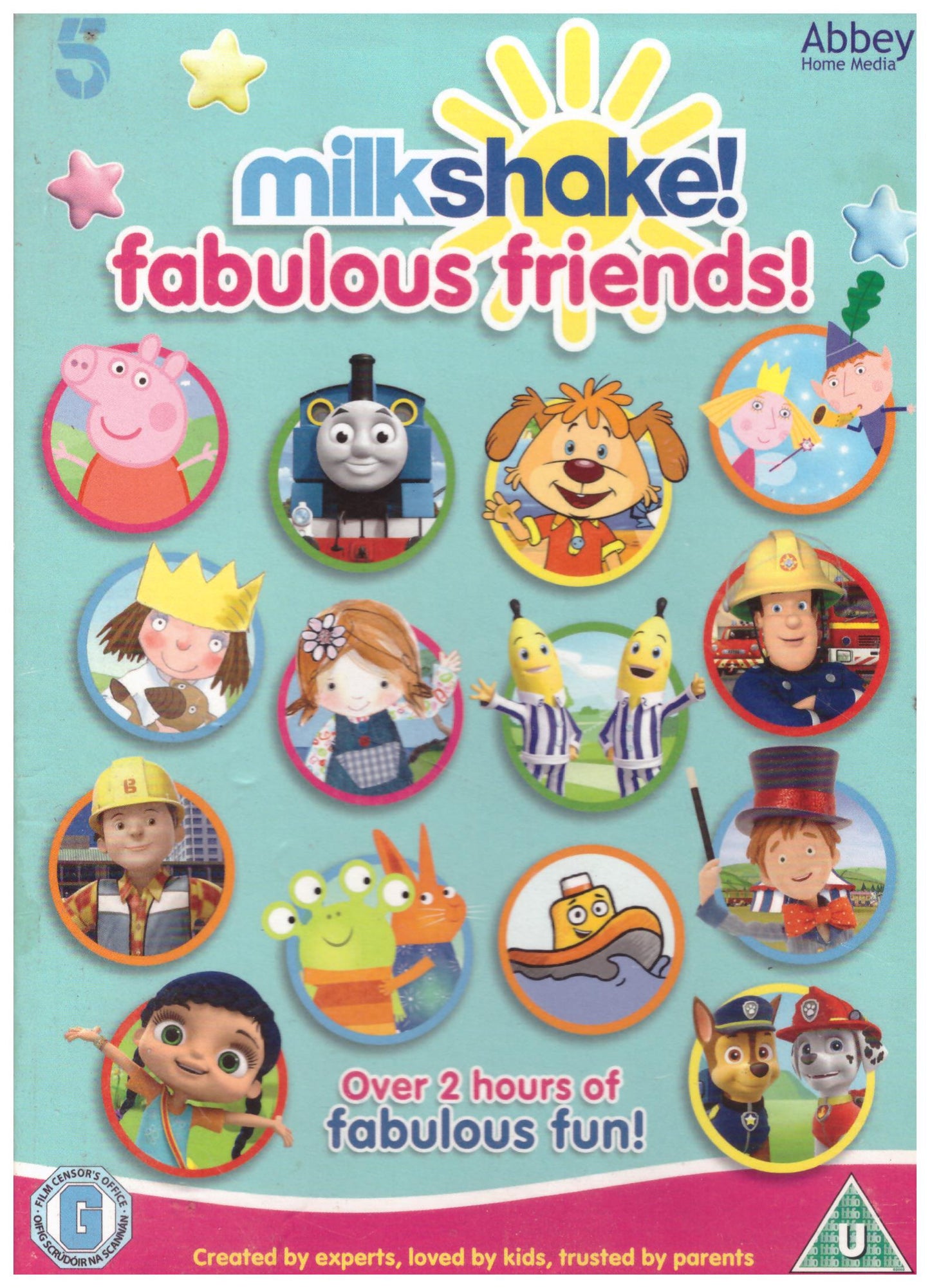 Milkshake! Fabulous Friends! from Abbey Home Media on DVD (AHEDVD3923)