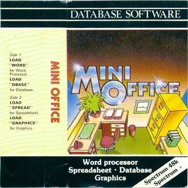 Mini Office for ZX Spectrum from Database Software-1