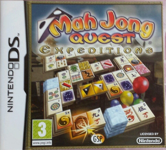 Mah Jong Quest: Expeditions for Nintendo DS from GSP