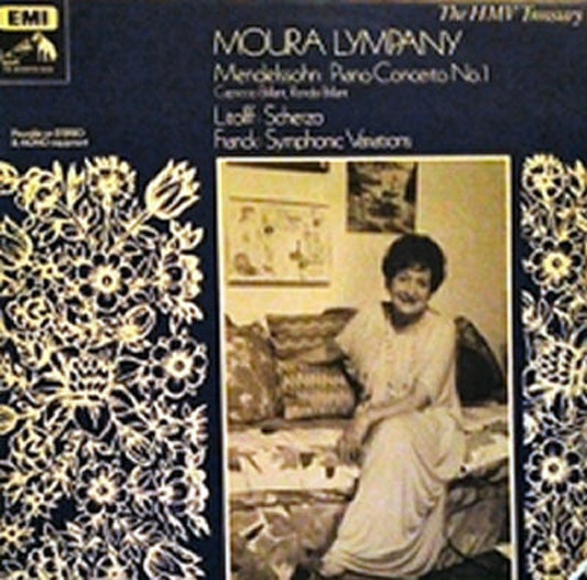 Moura Lympany Plays Mendelssohn/Litolff/Franck from His Master's Voice/EMI (HLM 7179)