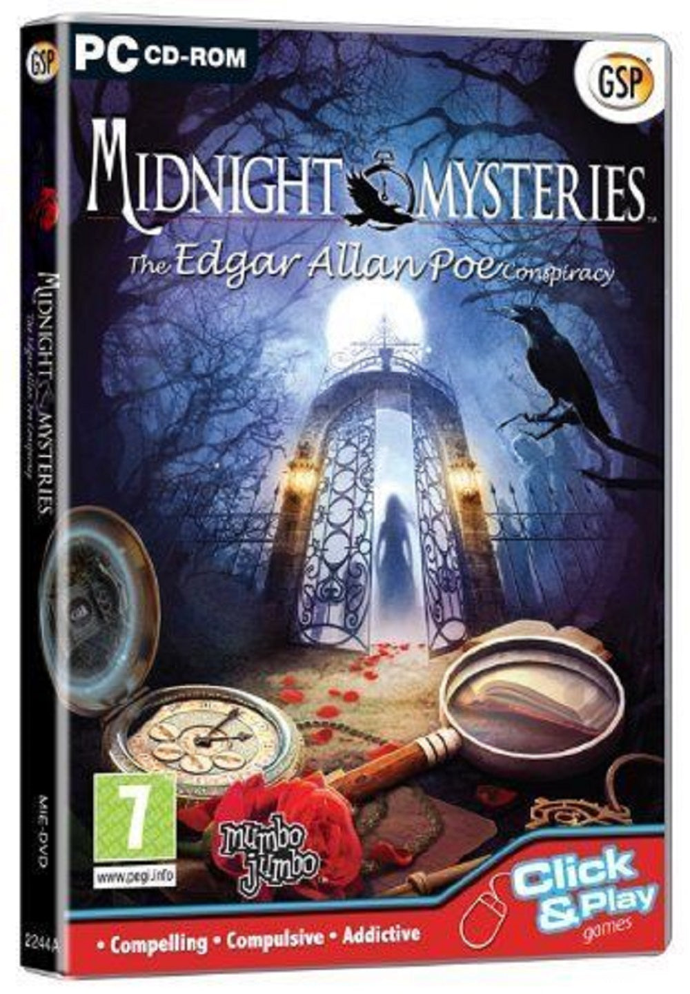 Midnight Mysteries: The Edgar Allan Poe Conspiracy for PC from GSP (2244A)