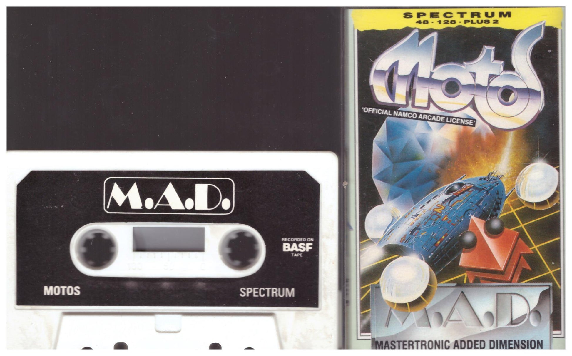 Motos for ZX Spectrum from Mastertronic (IS 0195)