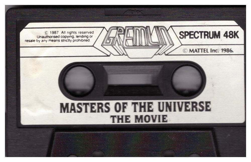 Masters Of The Universe: The Movie Tape Only for ZX Spectrum from Gremlin