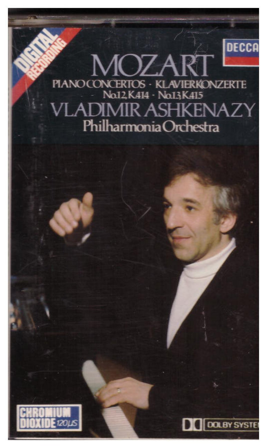 Mozart Piano Concertos No. 12, K414 & No. 13, K415 by Vladimir Ashkenazy from Decca