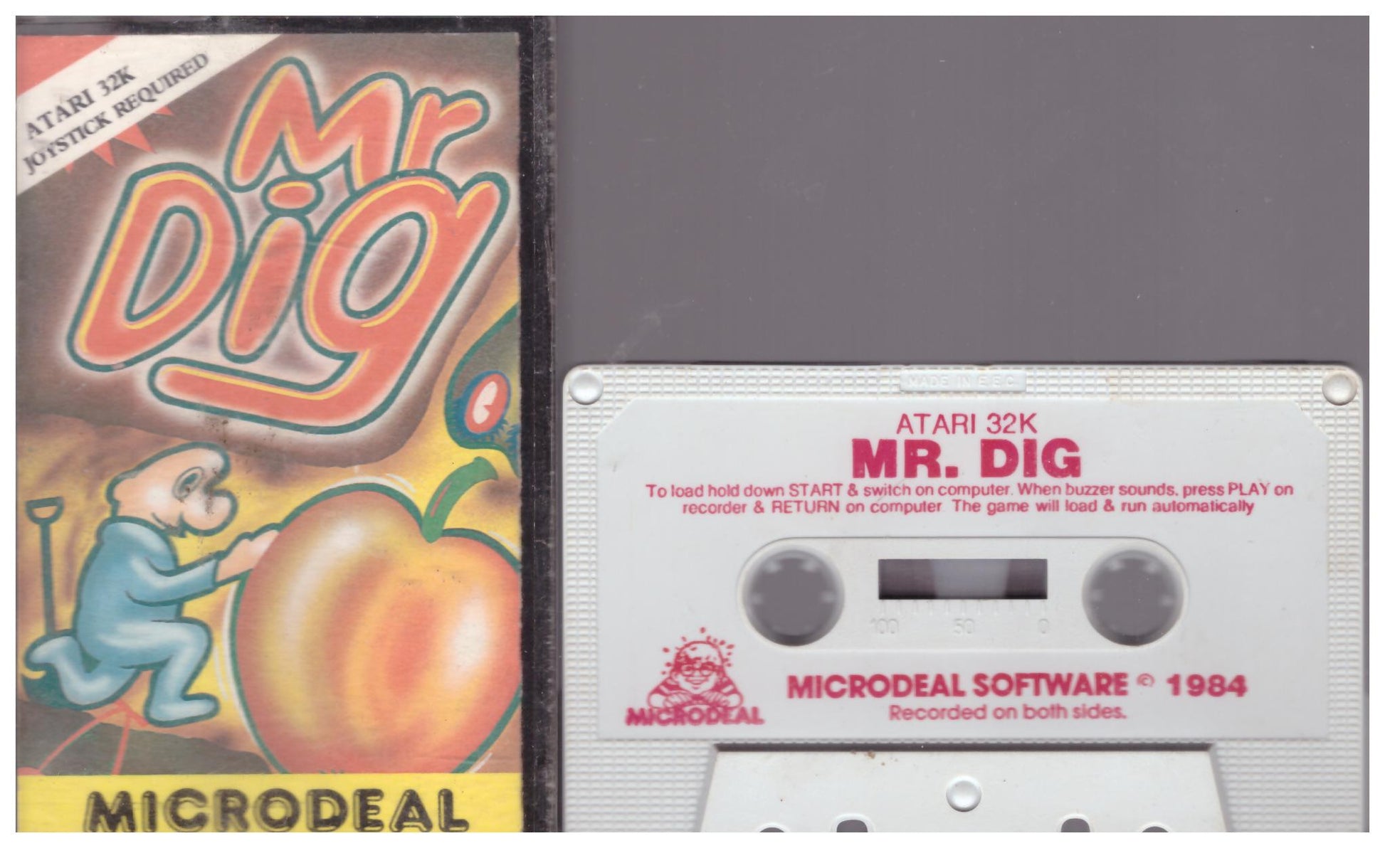 Mr Dig for Atari 8-Bit Computers from Microdeal