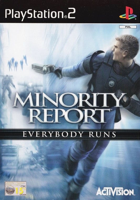 Minority Report: Everybody Runs PAL for Sony Playstation 2/PS2 from Activision (SLES 51230)