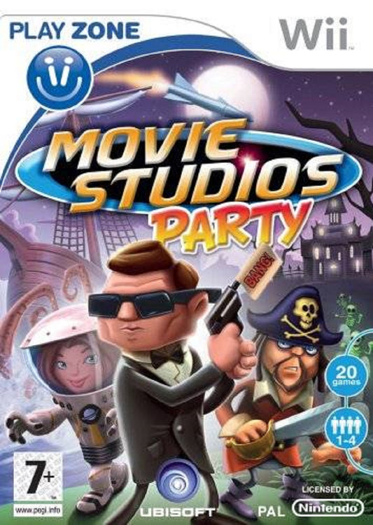 Movie Studios Party PAL for Nintendo Wii from Ubisoft (RVL-RVQP-UKV)