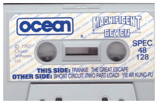 Magnificent Seven Tape 1 Tape Only for ZX Spectrum from Ocean