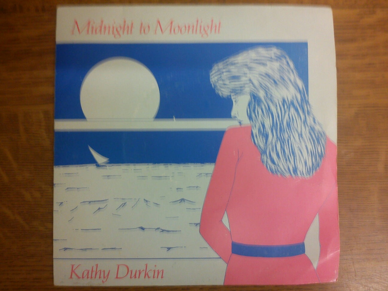 7" 45RPM Midnight To Moonlight EP by Kathy Durkin from Harmac