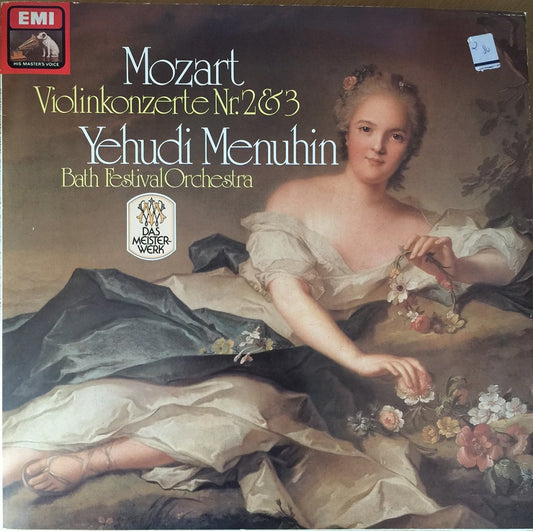 Mozart Violinkonzerte Nr. 2 & 3 by Yehudi Menuhin from His Master's Voice/EMI (1034371)