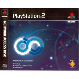 Network Access Disc for Sony PlayStation 2, PS2 online gaming setup disc.