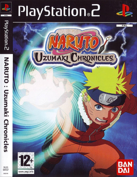 Naruto: Uzumaki Chronicles PAL for Sony Playstation 2/PS2 from Bandai (SLES 54727)