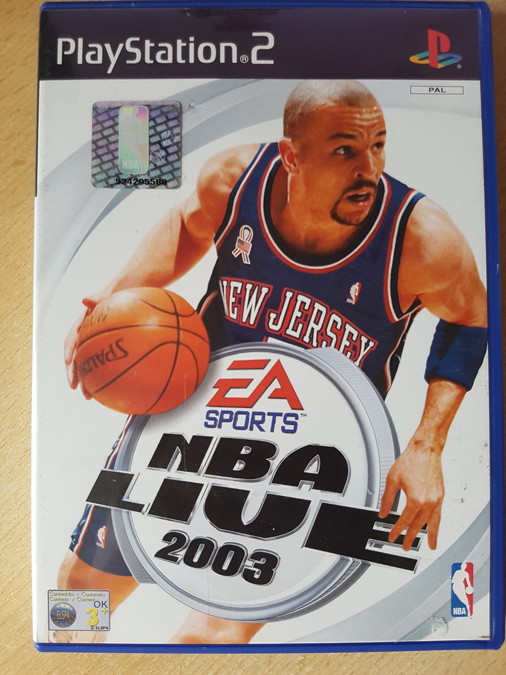 NBA Live 2003 PAL for Sony Playstation 2/PS2 from EA Sports (SLES 51198)