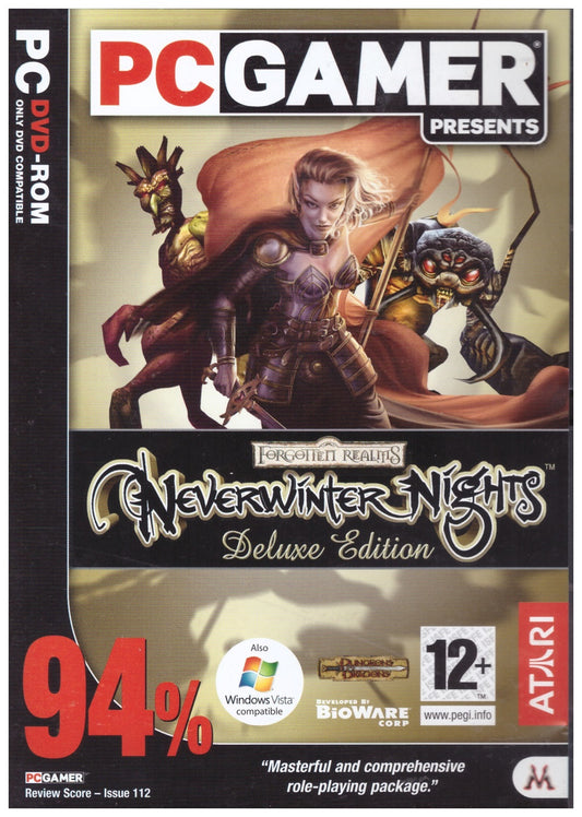 Neverwinter Nights Deluxe Edition for PC from PC Gamer/Mastertronic