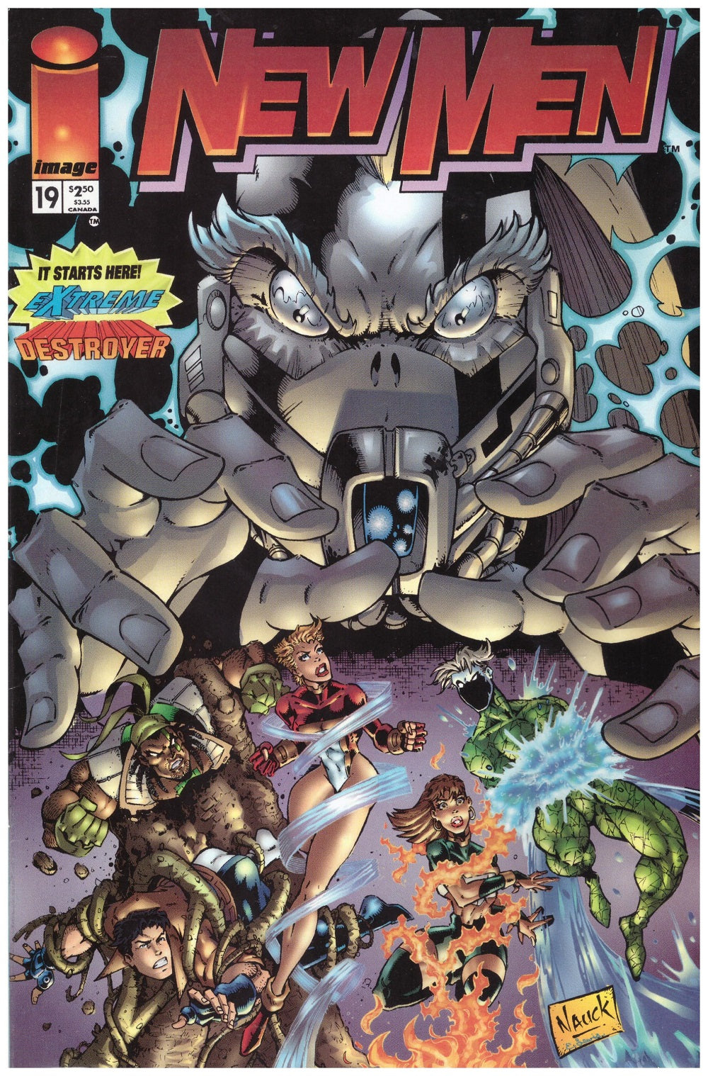 New Men #19 Oct 95 from Image Comics