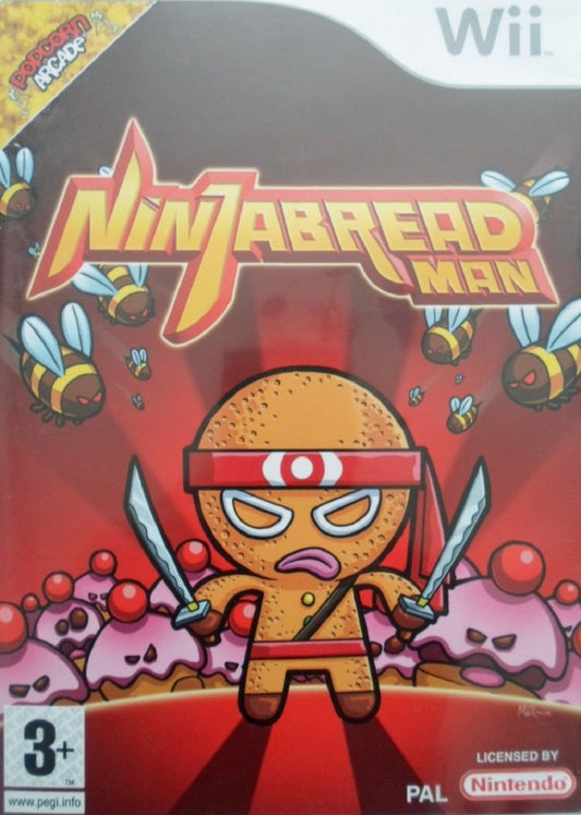 Ninjabread Man PAL for Nintendo Wii from Data Design Interactive (RVL-RNMP-UKV)