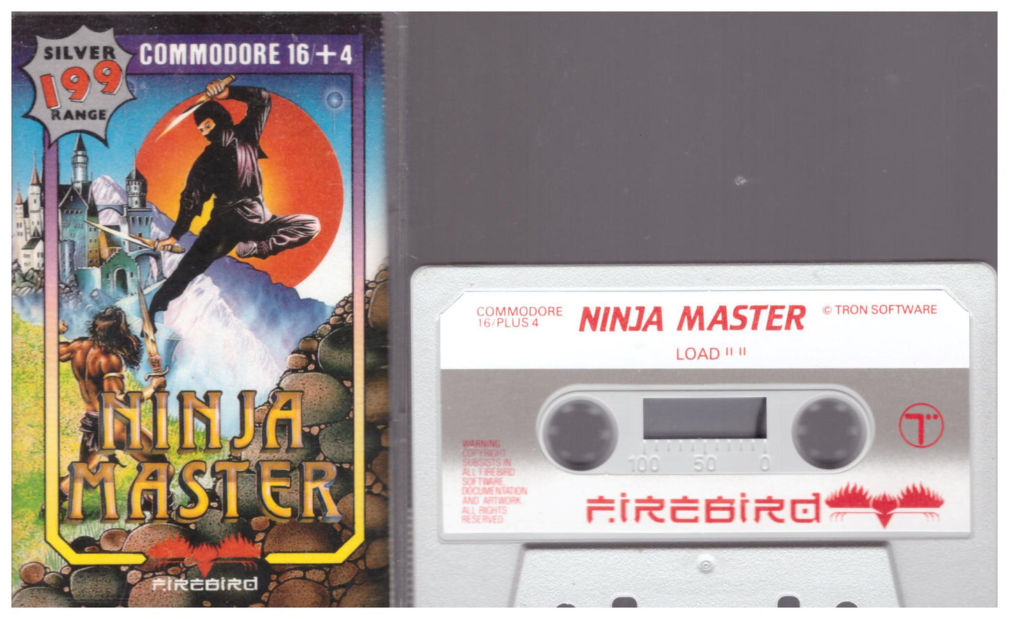 Ninja Master for Commodore 16/Plus 4 from Firebird