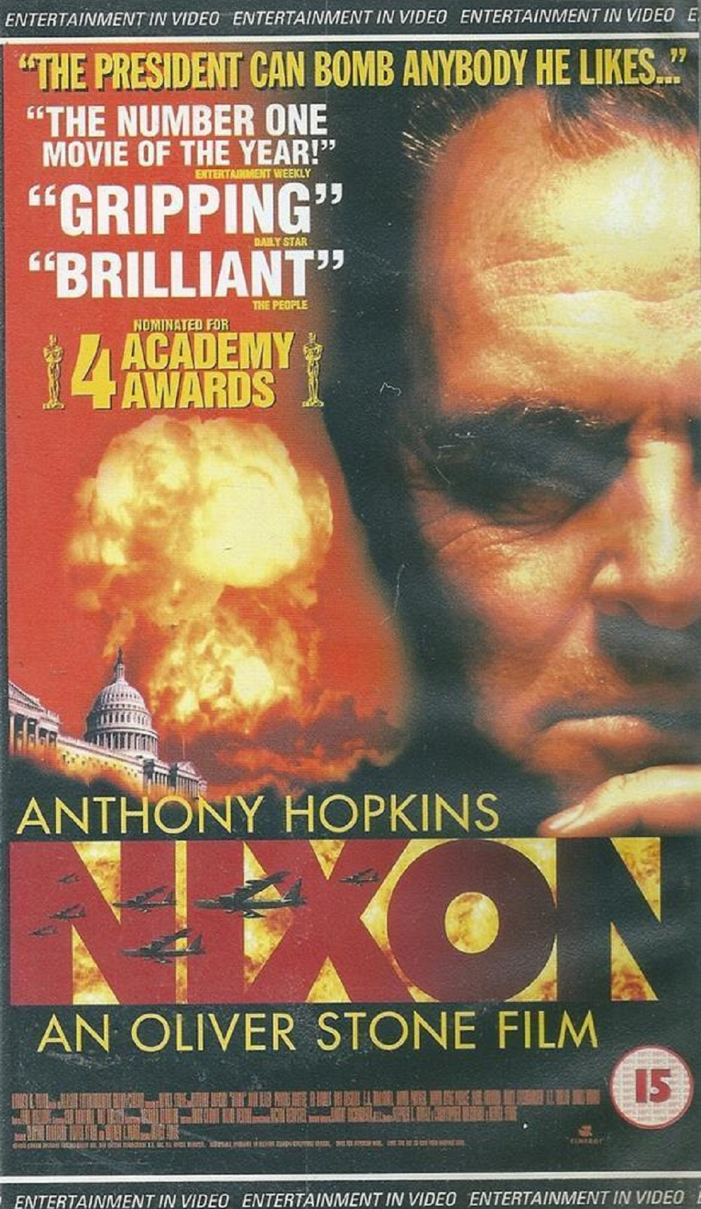 Nixon VHS from Entertainment In Video (EVS 1207)