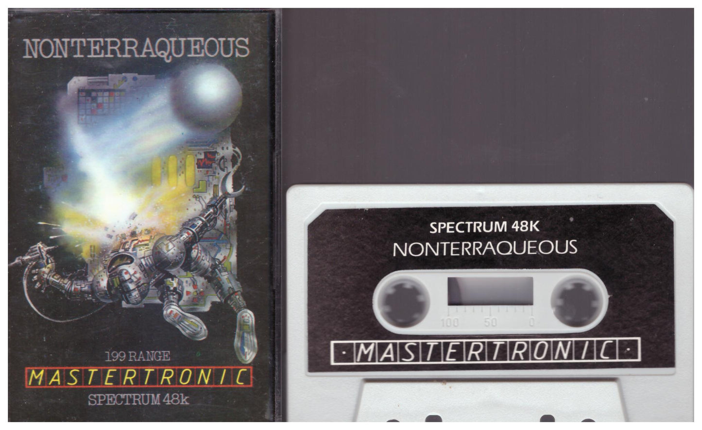 Nonterraqueous for ZX Spectrum from Mastertronic