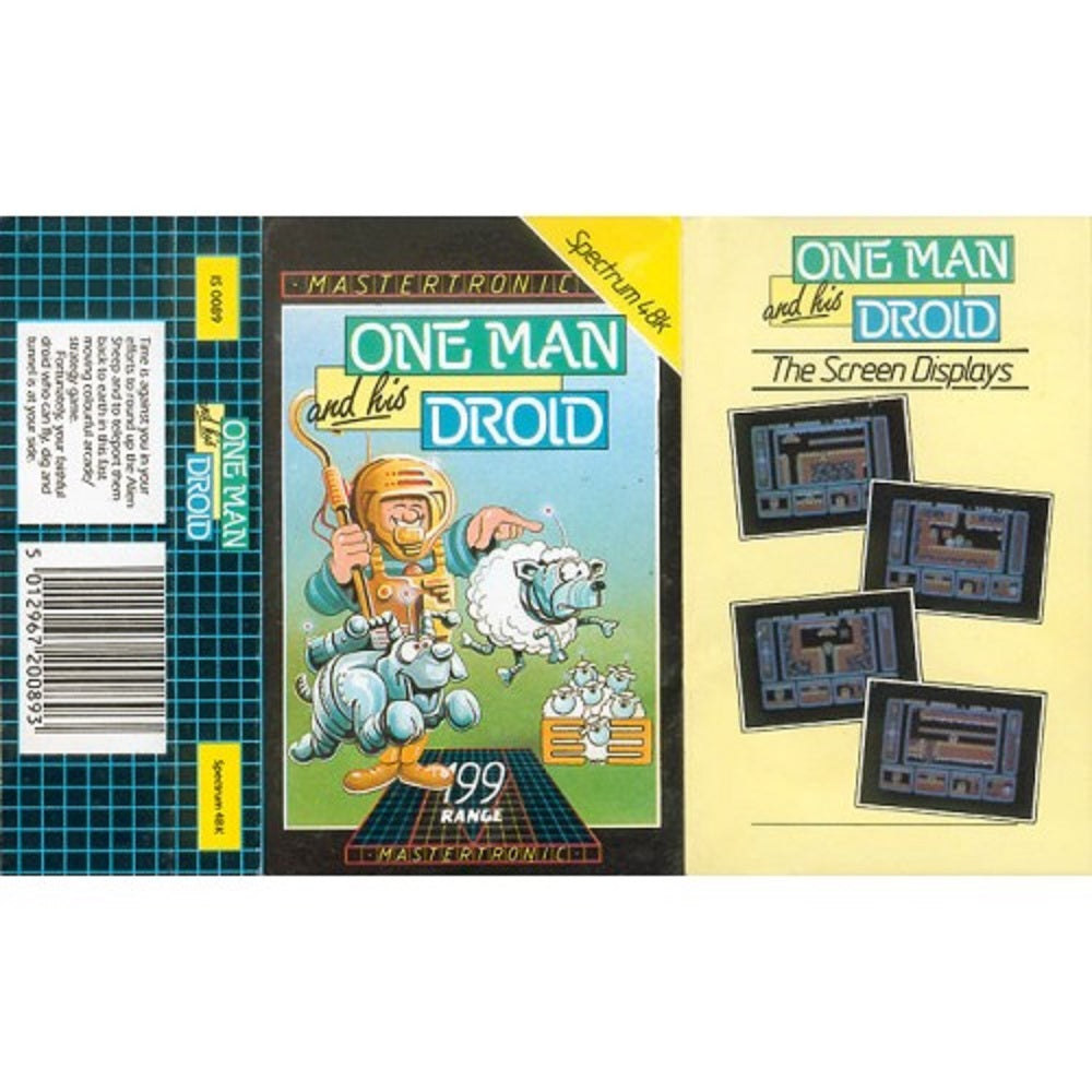 One Man And His Droid for ZX Spectrum from Mastertronic