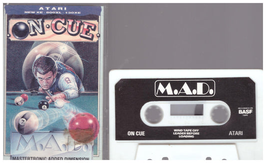 On Cue for Atari 8-Bit Computers from Mastertronic (IT 0197)