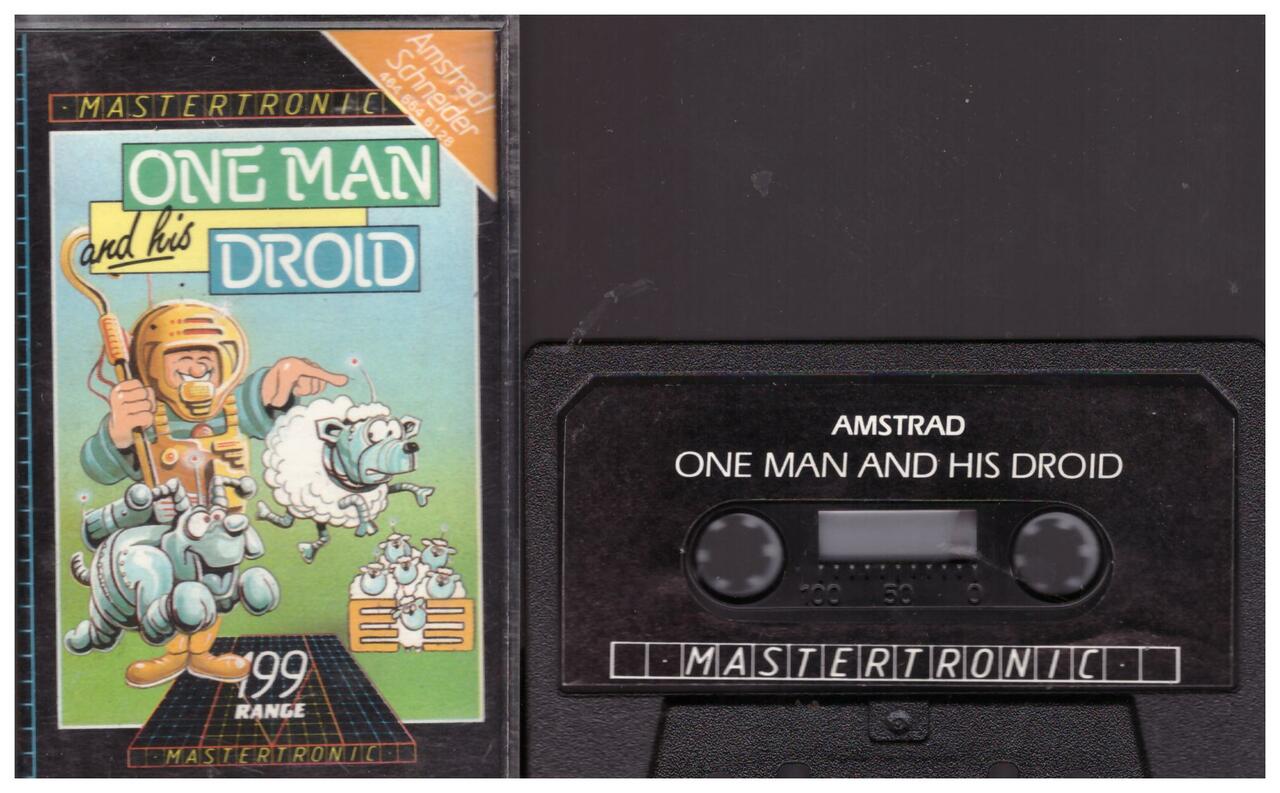 One Man And His Droid for Amstrad CPC from Mastertronic (IA 0089)